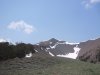 clouds below mount adams